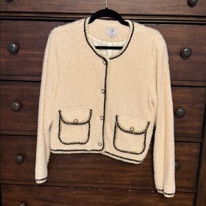 White Lined Jacket